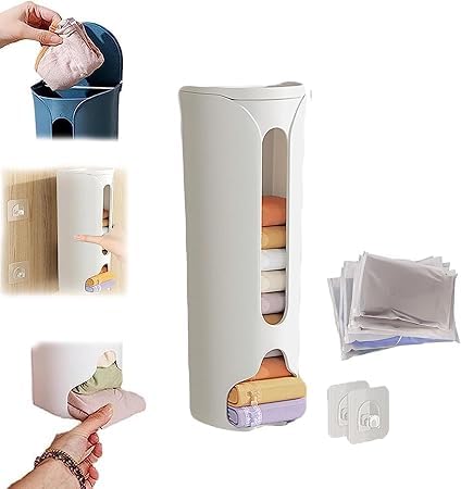 Wall-Mounted Underwear & Socks Organizer