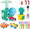 Launcher Tower Balloon Pump Car Toy Set