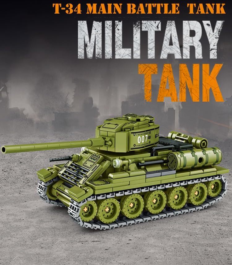 T34 Tank 3D Puzzle