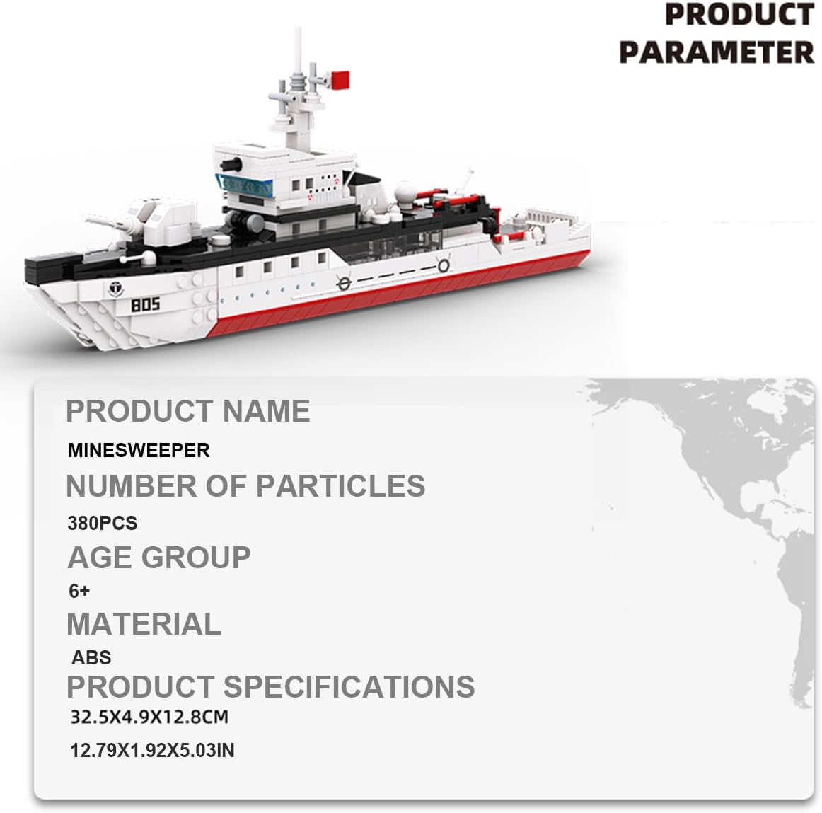 Military Ship 3D Puzzle