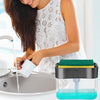 2 in 1 Soap Dispenser and Sponge Holder