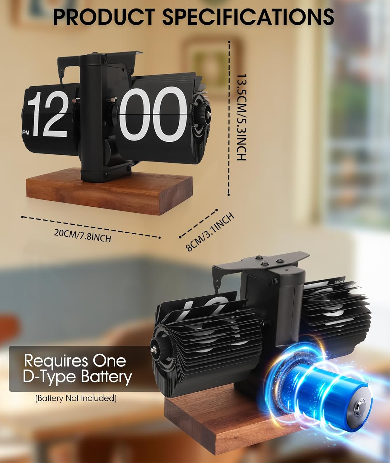 Mechanical Flip Clock
