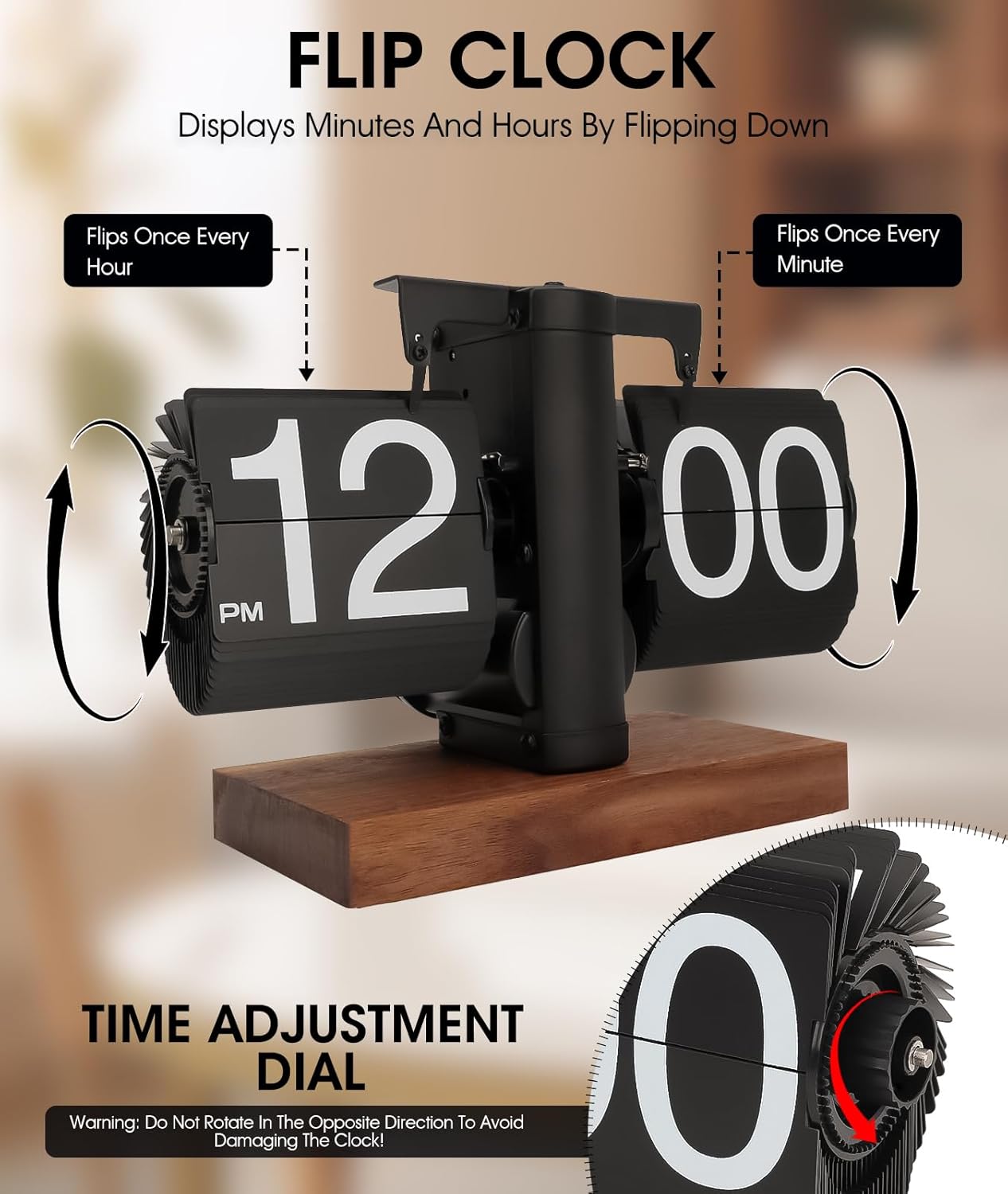Mechanical Flip Clock