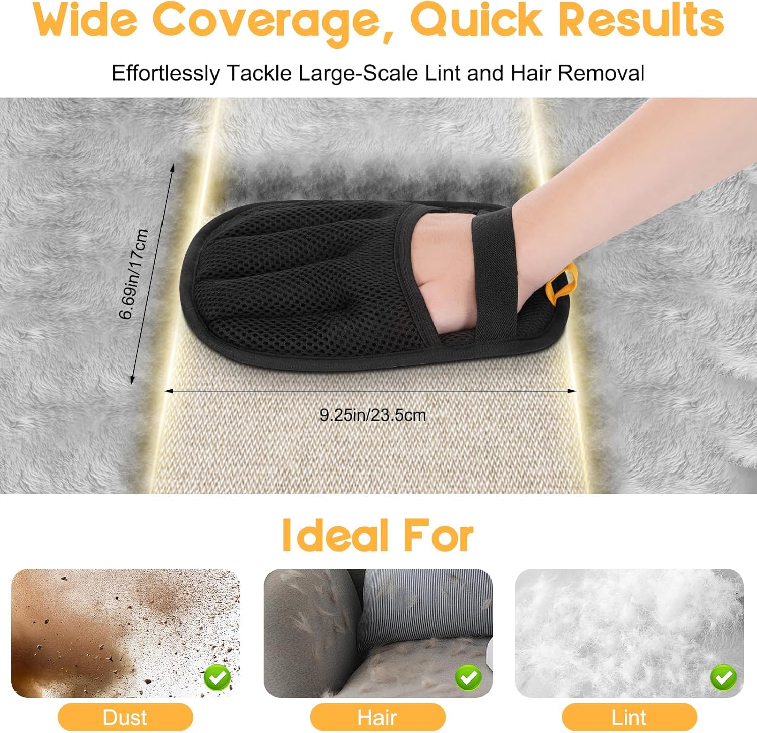 Pet Hair Removal Gloves