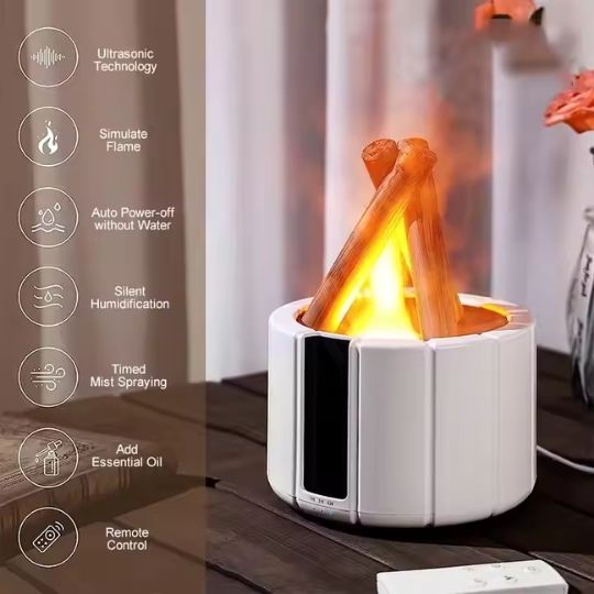 3D Bonfire Humidifier