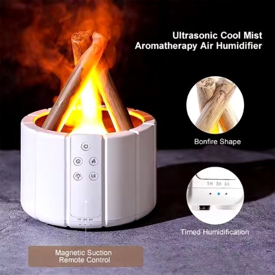 3D Bonfire Humidifier