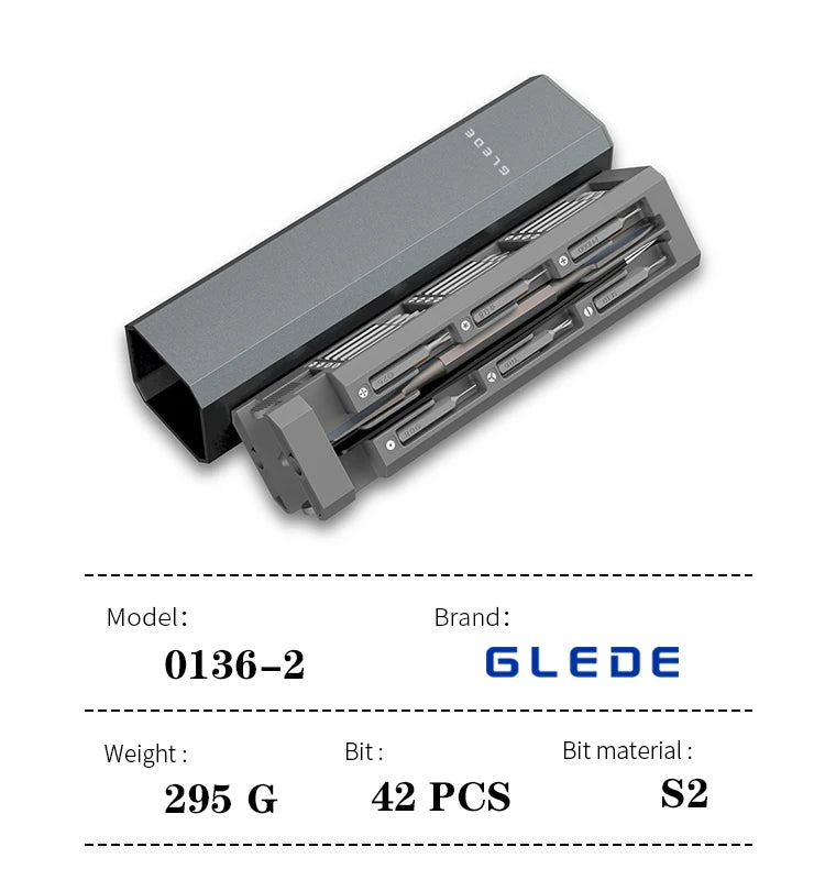 46-in-1 S2 Steel Magnetic Screwdriver Tool Kit