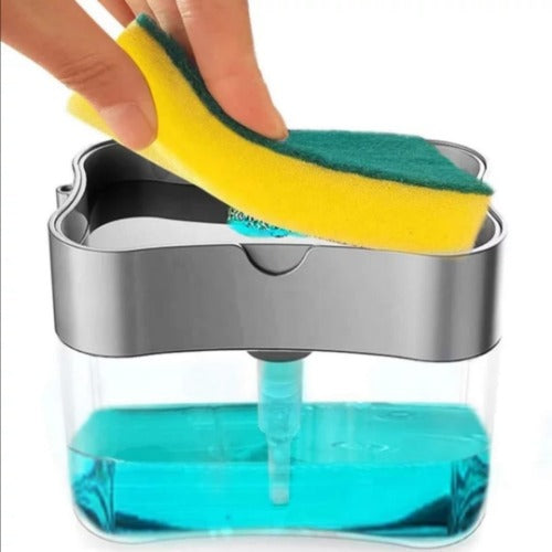 2 in 1 Soap Dispenser and Sponge Holder