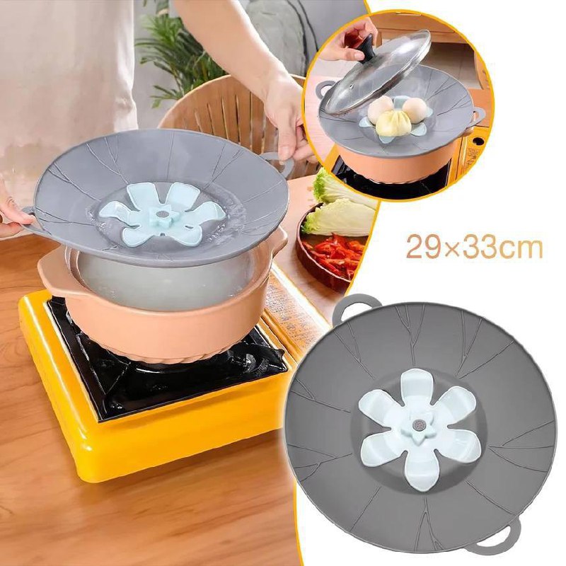 Silicone Boil Over Spill Cover