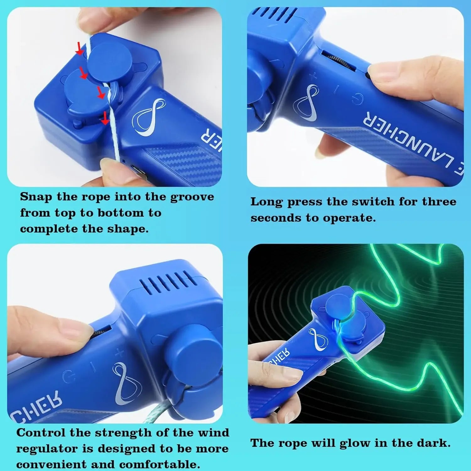 String Launchers - USB Electric Rope Launcher