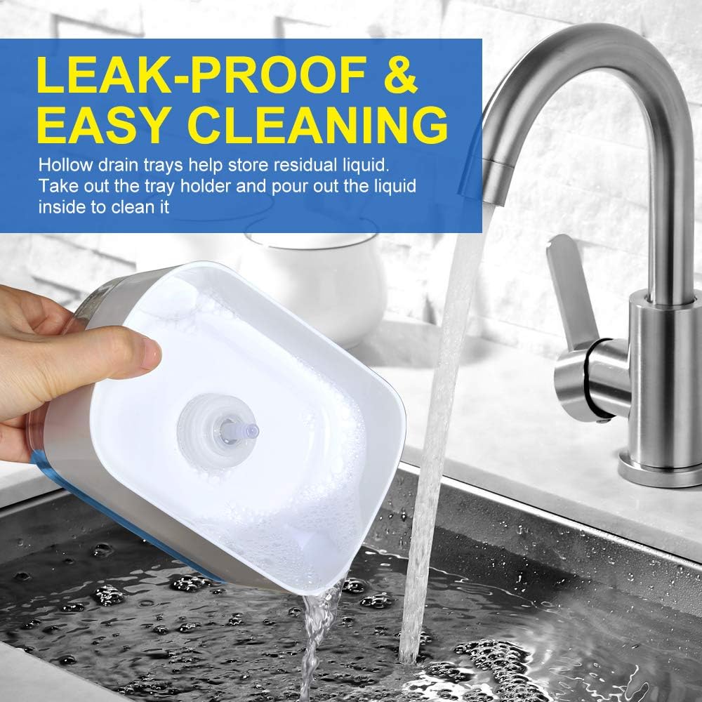 2 in 1 Soap Dispenser and Sponge Holder